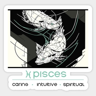 Pisces Season - Zodiac Graphic Sticker